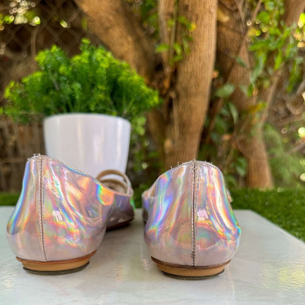Stuart Weitzman Iridescent Flats - Picture 11 of 16